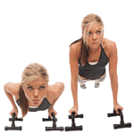 Pushup bars p/ flexiones de brazos Randers ARG-036