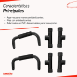 Pushup bars p/ flexiones de brazos Randers ARG-036