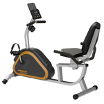 Bicicleta fija horizontal ATHLETIC con 8 niveles de fuerza - 300BH