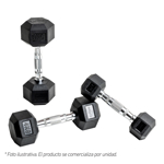Mancuerna Hexagonal Engomada 16kg