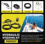 Kit de dirección hidráulica fuera de borda mejorado de 150 CV para barcos