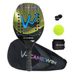 Pala de pádel CAMEWIN de fibra de carbono 18k 360g + 10g