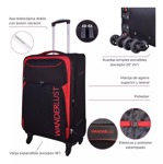 Set de valijas  Wander Lust X 4 18,20,24,28 Pulgadas