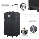 Set de de Valijas X3  19.20.24"  Check In  Color Negro Para Viaje
