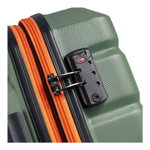 SET 3 VALIJAS EXPAND SECURITECH CITADEL DELSEY RIGIDA VERDE