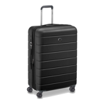 SET DE 3 VALIJAS DELSEY LAGOS RIGIDA 4 RUEDAS 360 NEGRO TSA