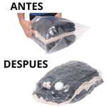 BOLSAS AL VACIO X2 GUARDA ROPA ORGANIZADOR VIAJE HOGAR 50x70