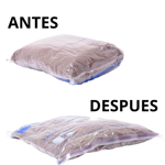 BOLSA AL VACIO X2 GUARDA ROPA ORGANIZADOR VIAJE HOGAR 80x100