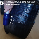 FILM PROTECTOR VIAJE VALIJAS PAQUETES IMPERMEABLE FULLPACK