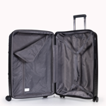 Set x 3 Valijas Carry on Mediana Grande Urbano Rígidas Expandible Negra