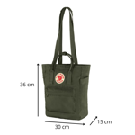 Mochila Kanken Original Totepack 14L P Notebook Verde Forest