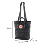 Mochila Kanken Original  Totepack 14L Porta Notebook Negro