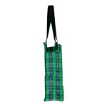 Bolso Plaid A Cuadros Mor 002460 Color Verde