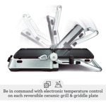 Breville Parrilla Sear Press Bgr700bss, Acero Inoxidable