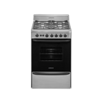 Cocina A Gas Longvie 13501xf 56cm Inox Cajón Parrilla
