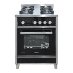 Cocina Llanos Chef Puerta Vidrio 60 cm