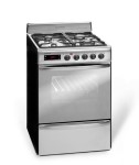 Cocina A Gas Longvie 21601x 60cm Inox Grill Eléctrico