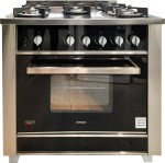 Cocina Llanos Chef Puerta Vidrio 90 cm