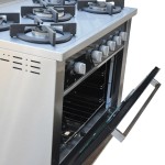 Cocina Llanos Chef Puerta Vidrio 90 cm