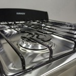 COCINA MULTIGAS LLANOS BIANCA ACERO 5630X con Luz en Horno y Encendido Electrónico   