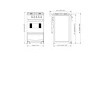 Cocina Tecnogas CXIV, Multigas, acero inoxidable
