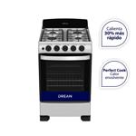 Cocina Multigas 55 cm Acero Inoxidable Drean CD5502MI 