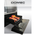 Cocina Domec CXULEAV Reflex, multigas, luz, encendido, autolimpiante, acero inoxidable, espejada