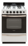 Cocina Whirlpool WFB57DW Multigas Blanca
