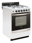 Cocina Whirlpool WFB57DW Multigas Blanca