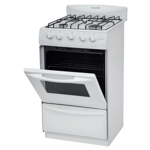Cocina Gas Natural Candor S2 4 Hornallas 50 Cm Escorial