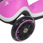 Monopatín plegable con luces LED Infanti rosa