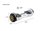 Patineta Electrica Gadnic Hoverboard 6.5 Pulgadas (Naranja)