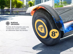 Patineta Eléctrica Gadnic Hoverboard Blth 8 Pulgadas Naranja