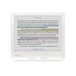 eReader Kobo Libra Colour de 7 pulgadas, blanco, antideslumbrante y resistente al agua