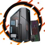 Pc Gamer Ryzen 5 8600G + 8GB+ SSD 480 GB – gráficos AMD Radeon™ + Tec y mouse RGB de REGALO