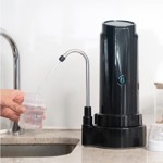 Purificador de Agua Sobre Mesa Dvigi Aqua CloroZero Negro