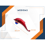 Masajeador Electrico Portatil Cuerpo Completo Dolphin Azul Waggs