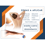 Masajeador Electrico Portatil Cuerpo Completo Dolphin Azul Waggs