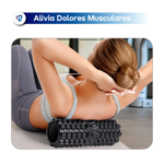 Kit Foam Roller Rolo Masajeador con Pelotas Bolas con Pinches Masaje Waggs