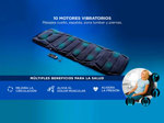 Masajeador Gadnic Mat Massager 10 Motores 5 Modos Terapia de Calor