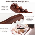 Barra de masaje de terapia de madera WYJTPONE para modelar el cuerpo