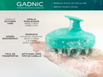 Masajeador De Cuero Cabelludo Rosa Gadnic Cepillo De Silicona 