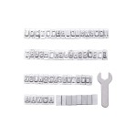 Sellador Marcador De Carne Tivoli Letras Hierro Parrillada TAC-22PCS