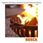 Fogonero F60 Bosca Brasero Circular Remache Doble