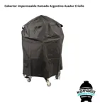 Cobertor Kamado Argentino Asador Criollo Funda Para Lluvia