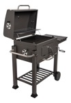 Parrilla Portatil Asador Tapa Chulengo Ruedas carbón leña Par-61