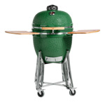 Parrilla Kamado Bbq Grill Kadu K23 Ahumador Ceramico Verde
