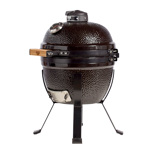 Parrilla Kamado Bbq Grill Kadu K14 Ahumador Ceramico Negro