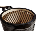 Parrilla Kamado Bbq Grill Kadu K14 Ahumador Ceramico Negro