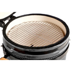 Parrilla Kamado Bbq Grill Kadu K15 Ahumador Ceramico Gris